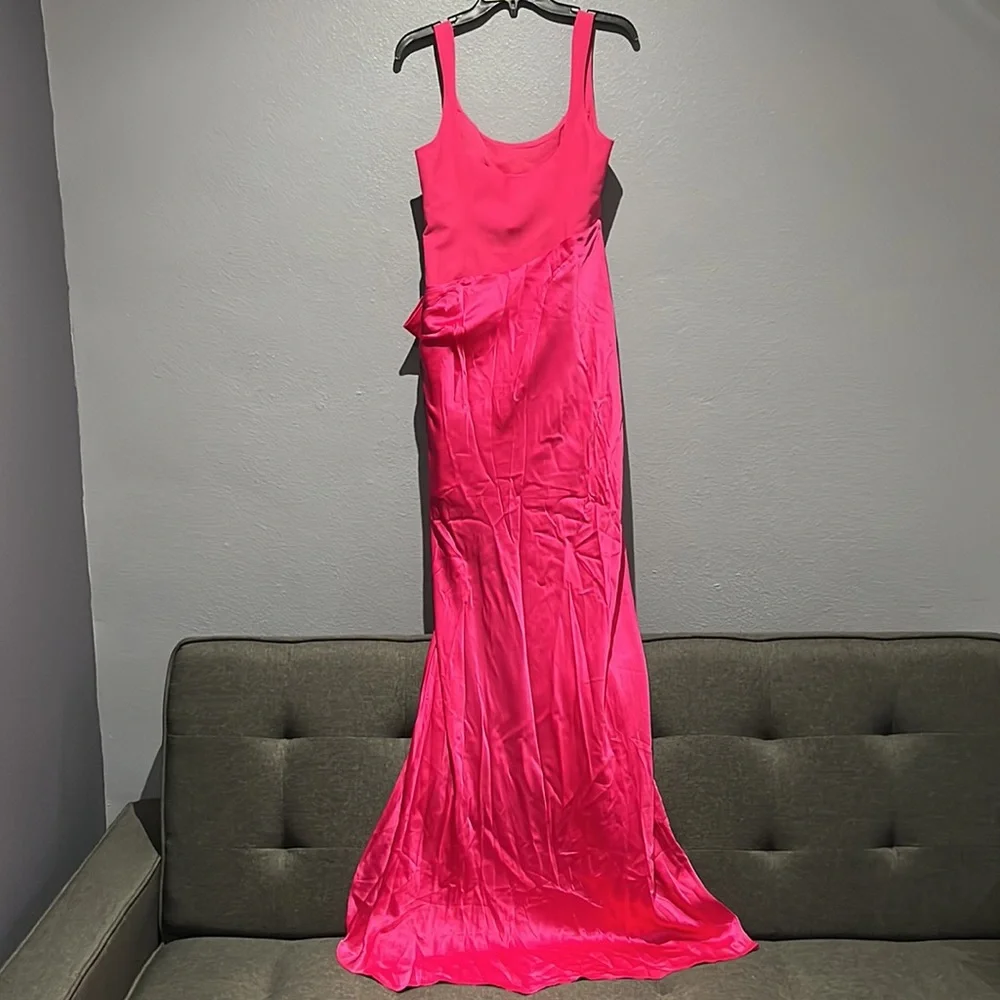 Cinq a Sept Marian Gown in Pink Dahlia NWT - Picture 3 of 17